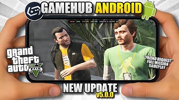 GTA 5 on Android GameHub v5.0 (New Update) Gameplay Test | Snapdragon 8s Gen 3 POCO F6 Settings