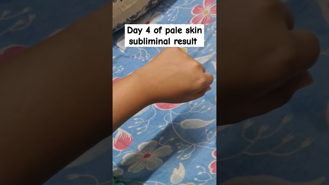 day 4/365 of super pale skin subliminal result sorry couldn't post cuz i went on a vacation 😅.