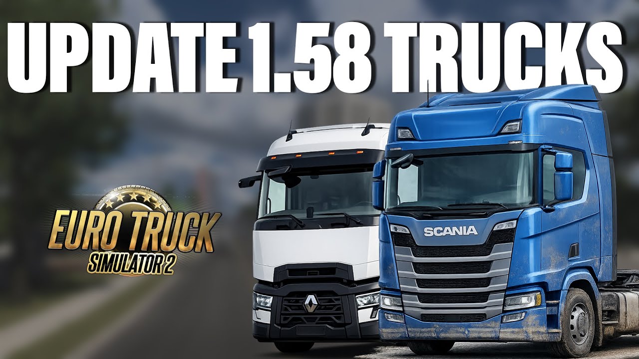Финальное обновление ETS2 1.58 — Все обновления и новые функции грузовиков