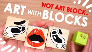 PAINTING ART BLOCKS  Not Your Momma's Art Block