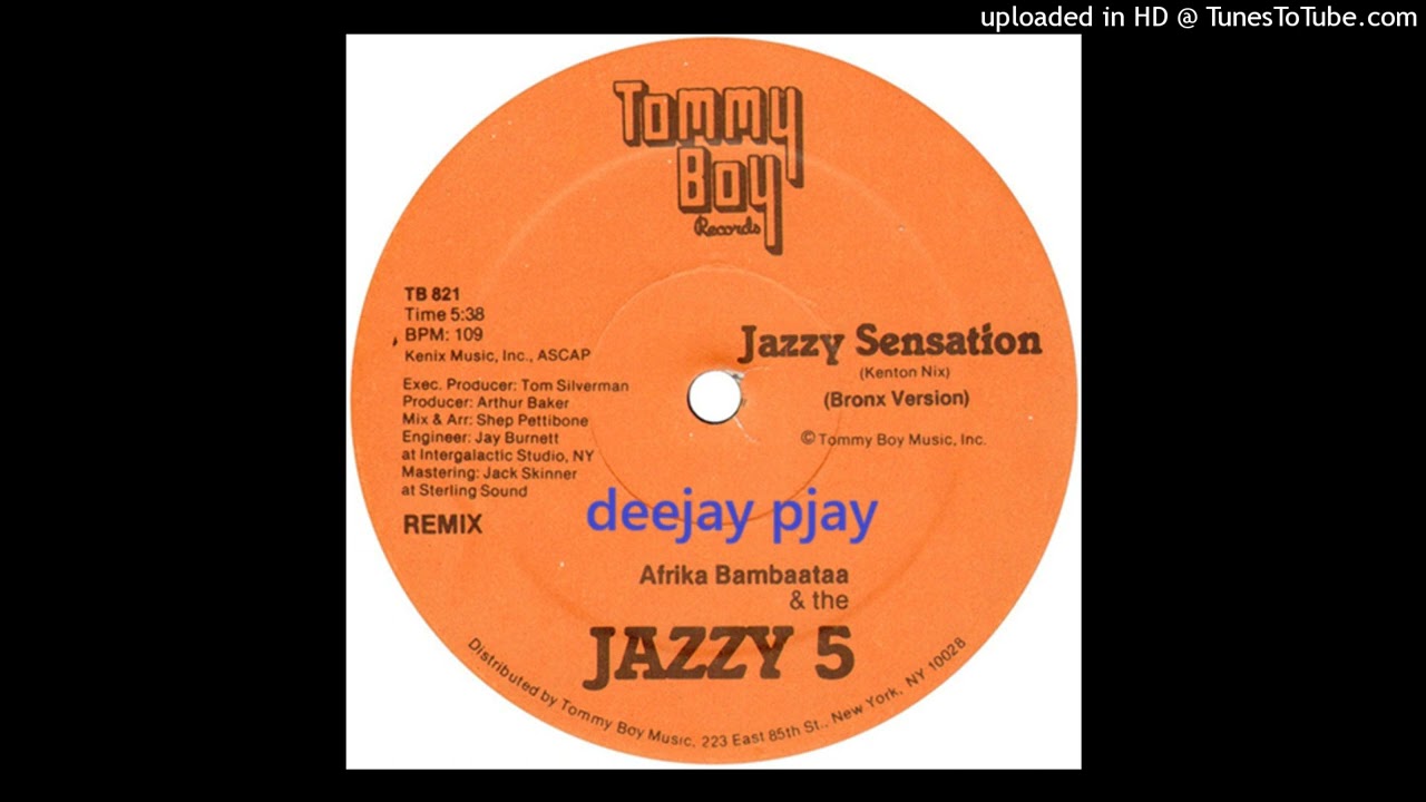 Afrika Bambaataa & The Jazzy 5 - Jazzy Sensation - YouTube
