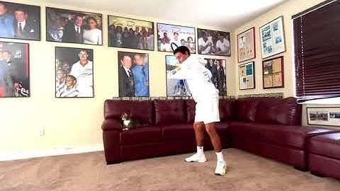 Get mega power on your forehand!Guaranteed improvement! Try this! - Rick Macci