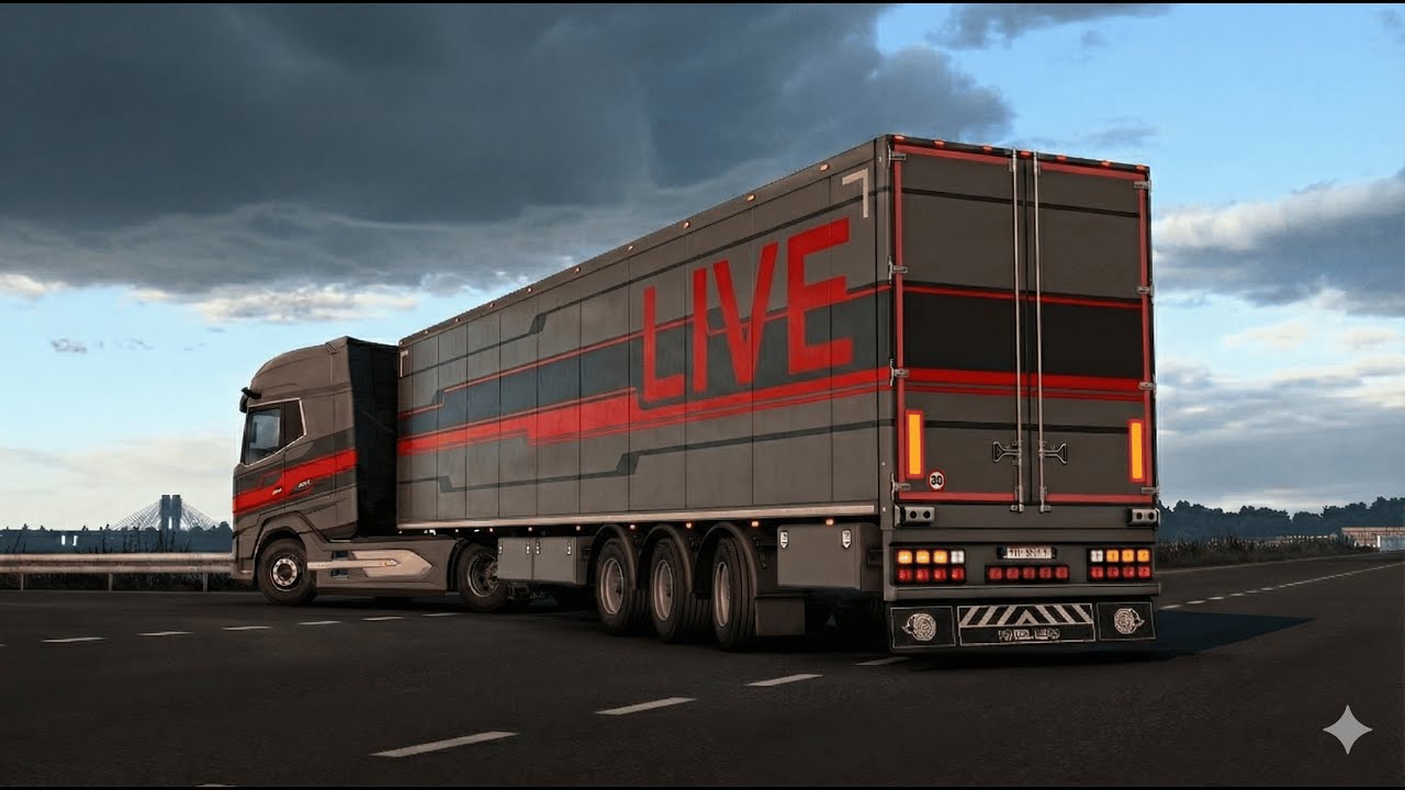 Euro Truck Simulator 2 Multiplayer LIVE || TMP || Thrustmaster T248 Gameplay