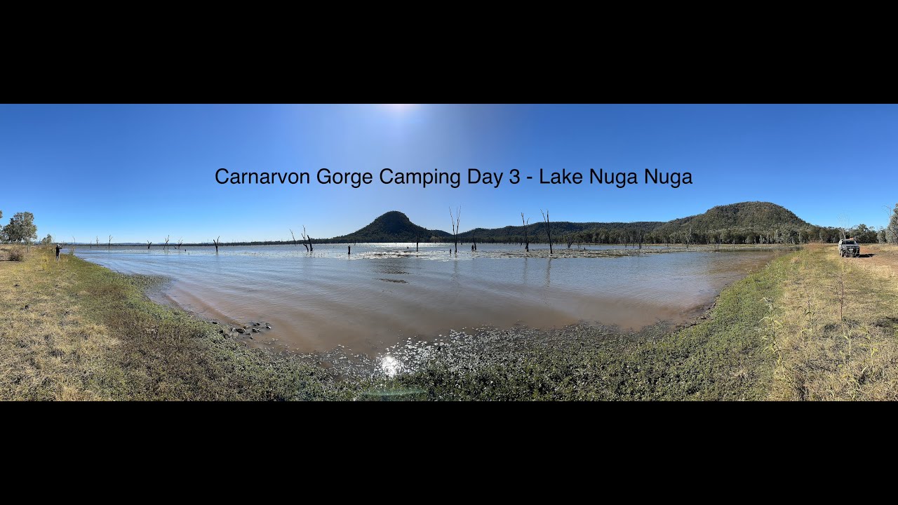 Carnarvon Camping Day 3 Lake Nuga Nuga YouTube