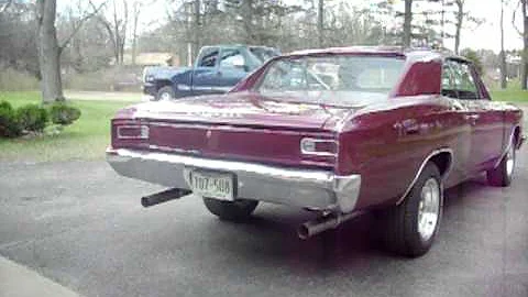 1966 CHEVELLE 454 X-PYPES VIOLATOR MUFFLERS