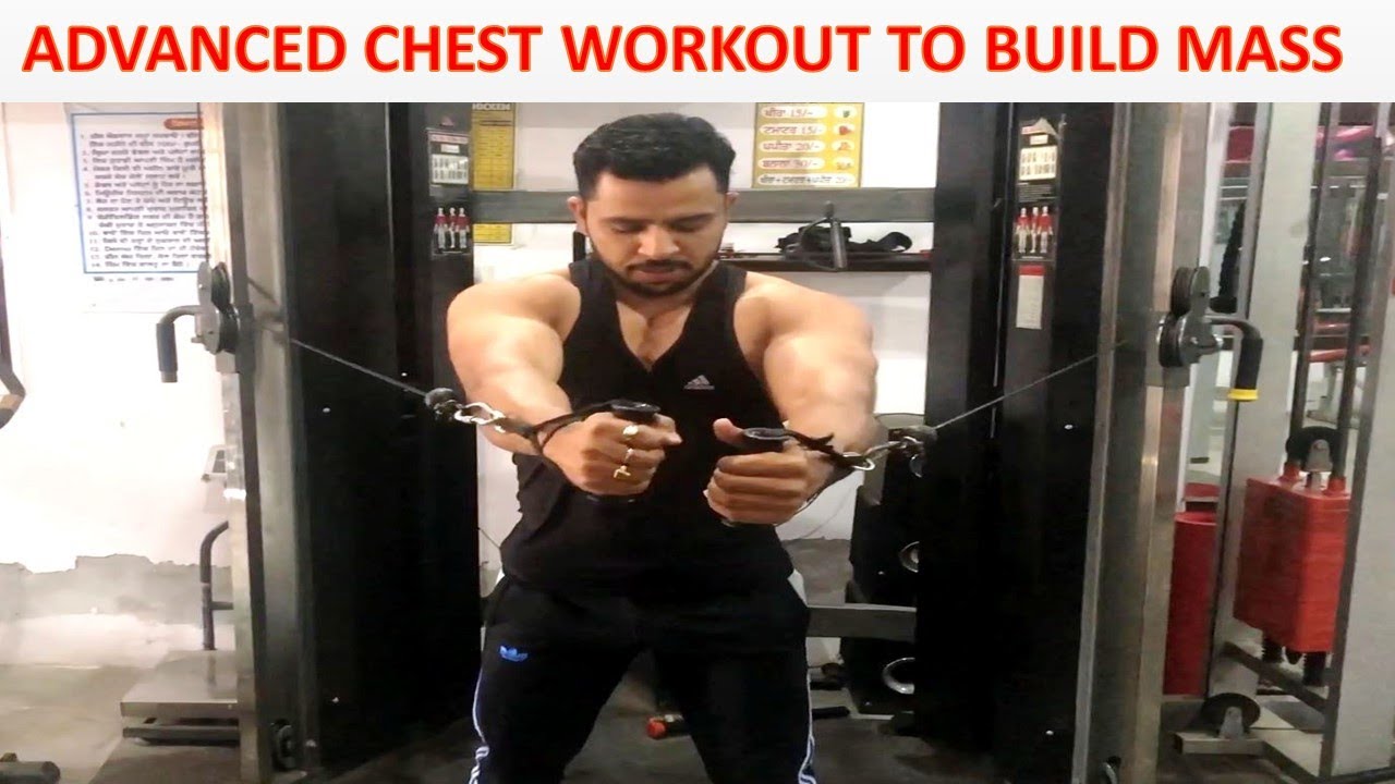ADVANCED CHEST TRAINING INTENSE CHEST WORKOUT YouTube