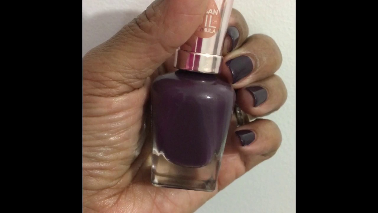 sephora nail polish natural colored with acai berry