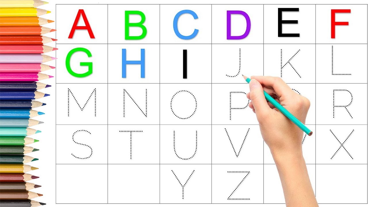 Learn Alphabet A to Z | ABC Preschool Easy Learning A for APPLE ...