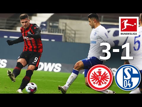 Returning Luka Jovic scores Brace | Eintracht Frankfurt - FC Schalke 04 | 3-1 | Highlights | MD 16