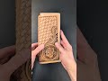 Making a Leather Long Wallet Part 2|Skull Basket & Rose Carving
