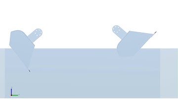 Simulation of sample collection using Discrete Element Method in sand: particles not visible