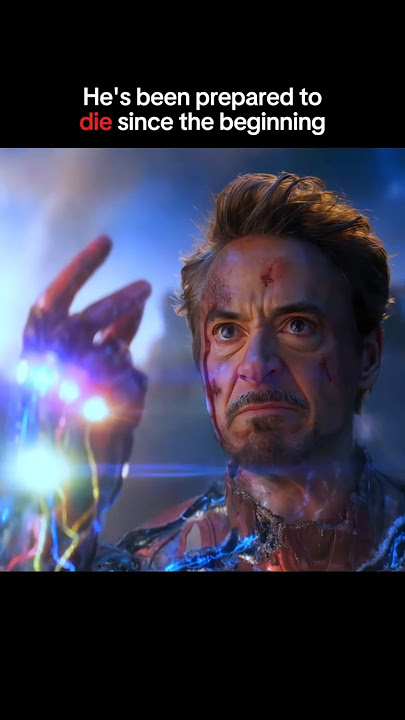 Iron Man Was Prepared To Die Every Single Time 💔 #shorts #ironman