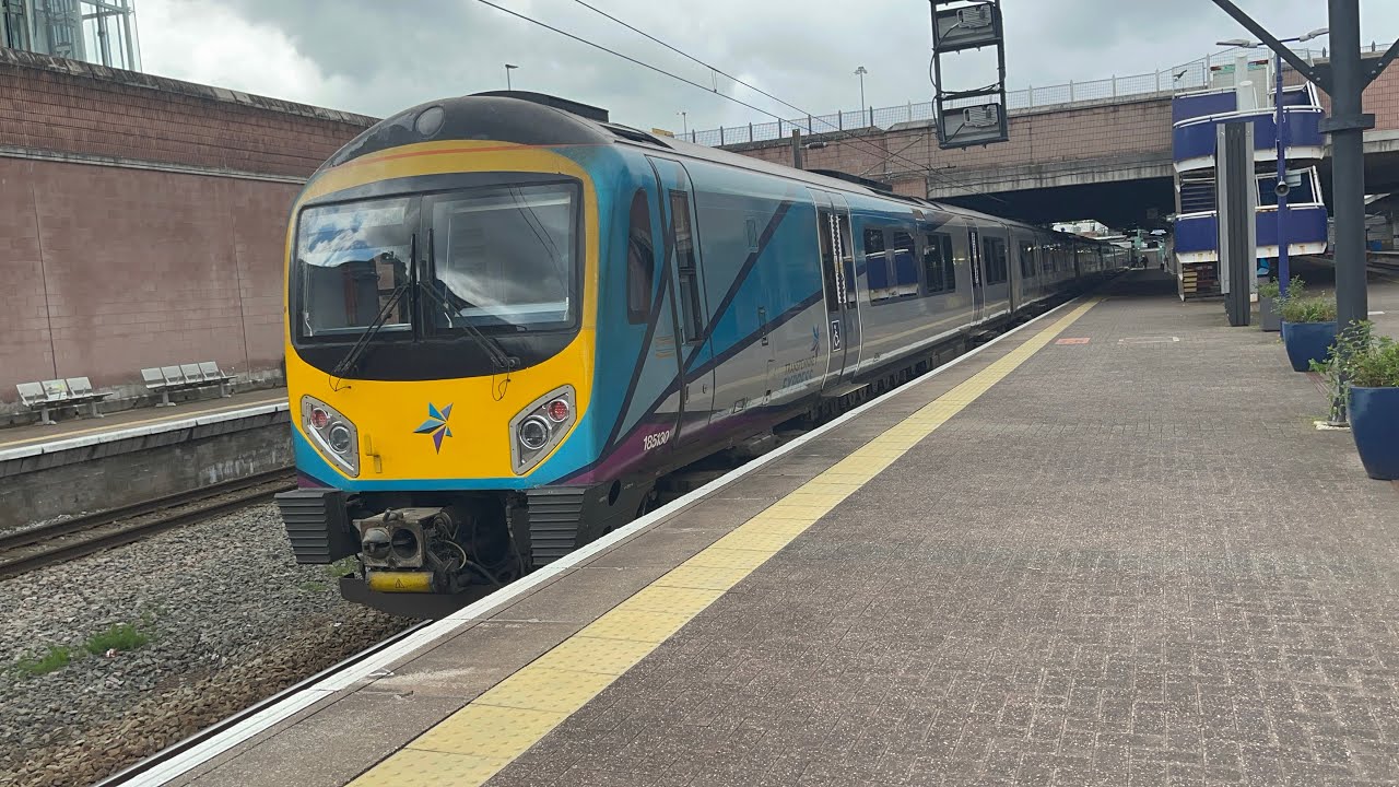 Train Spotting at Manchester Airport