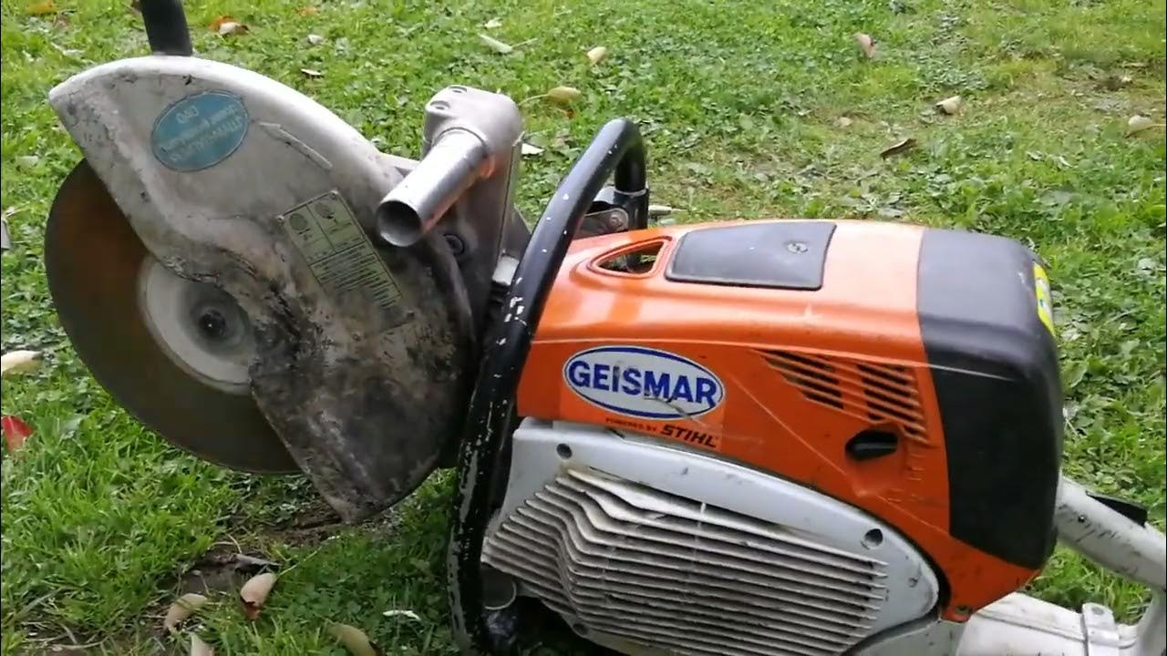 Бензорез Штиль ТС 800, хороший аппарат! 100 кубиков! 💪 - YouTube