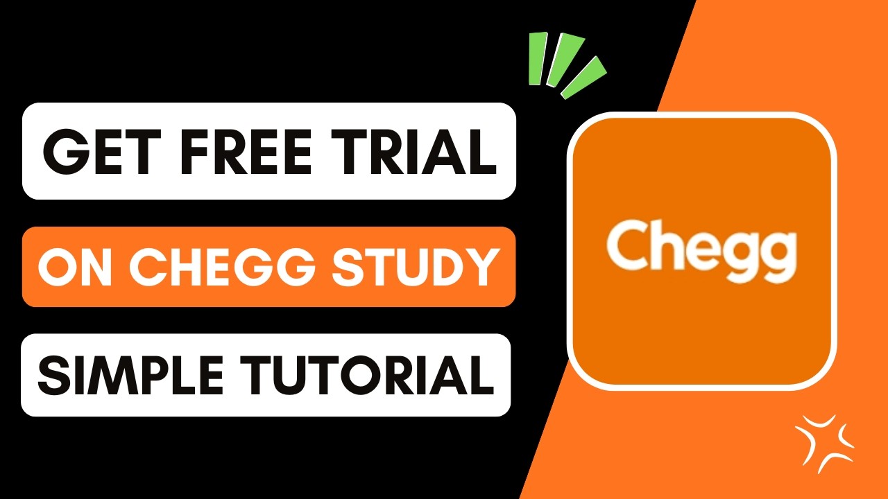 How to Get Free Trial on Chegg Study - YouTube