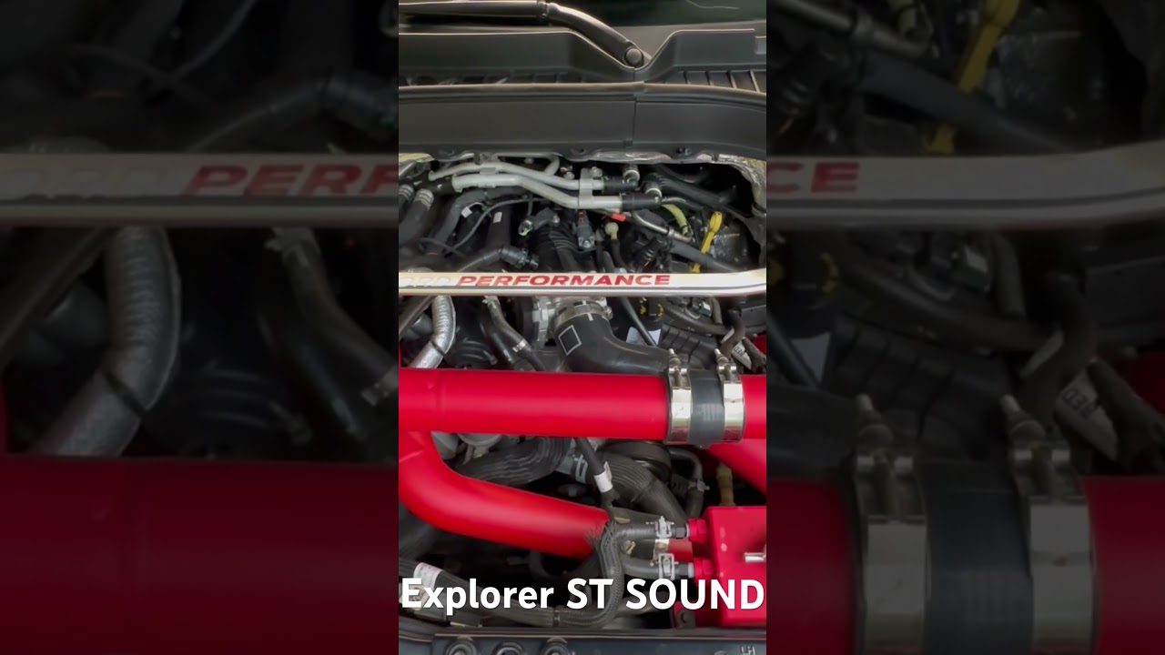 2020 EXPLORER ST BOV AND EXHAUST SOUNDS