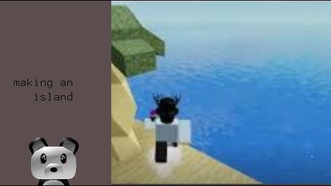Making an island on blockate || ROBLOX SETHCREATE