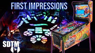 Hot Wheels Pinball Machine First Impressions