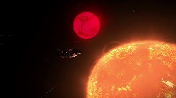 Elite Dangerous binary star