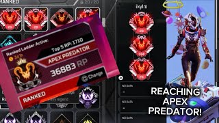 #1 CONSOLE PRED REACHES APEX PRED IN SEASON 29..(Apex legends)