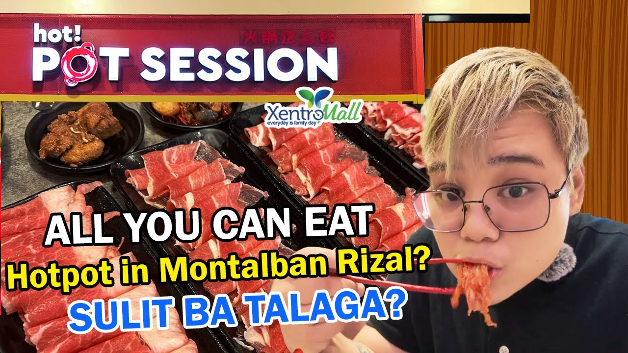 SULIT BA TALAGA?! Hotpot Session Xentro Mall Montalban | Honest Review | Unlimited Hotpot Shabu