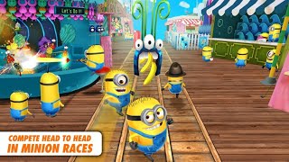 Minion Rush Game Play Trick Level 3 Noob Pro Hacker Ios, Android
