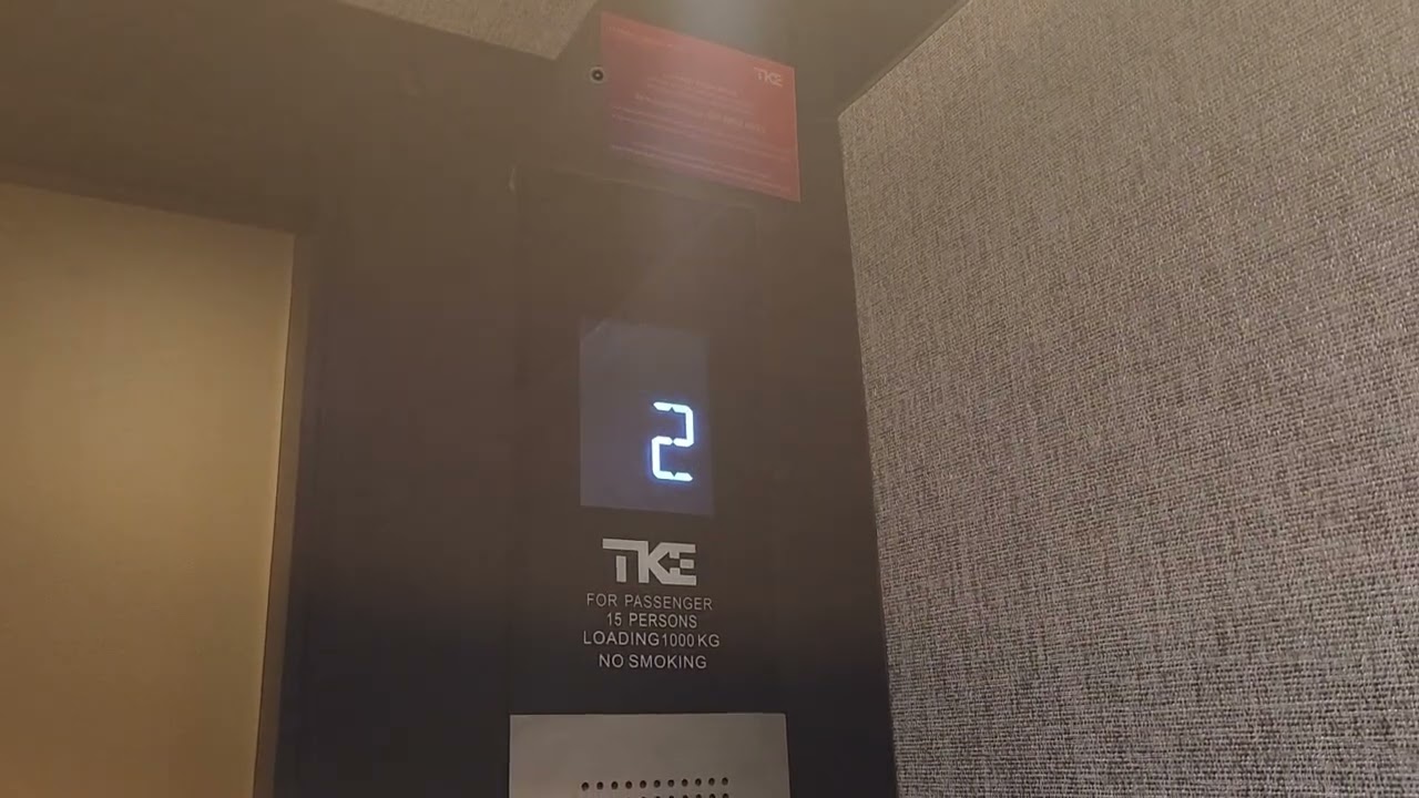 (Public) 2 Modernized TKE (Generic Ver.) Elevators at AC Hotel by Mariott Ipoh, Ipoh  Perak, M'sia