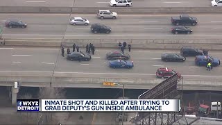 Inmate shot & killed trying to disarm deputy