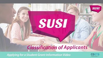 SUSI | What’s my Applicant Class?