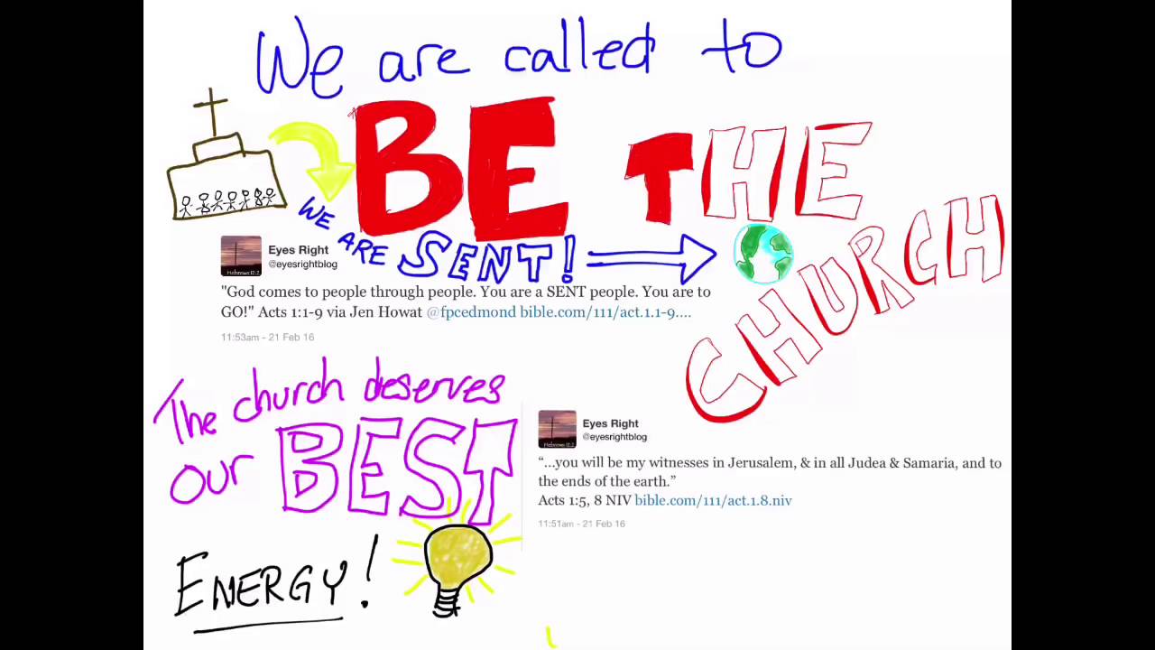 Called to BE THE CHURCH! (narrated sermon sketchnote) - YouTube