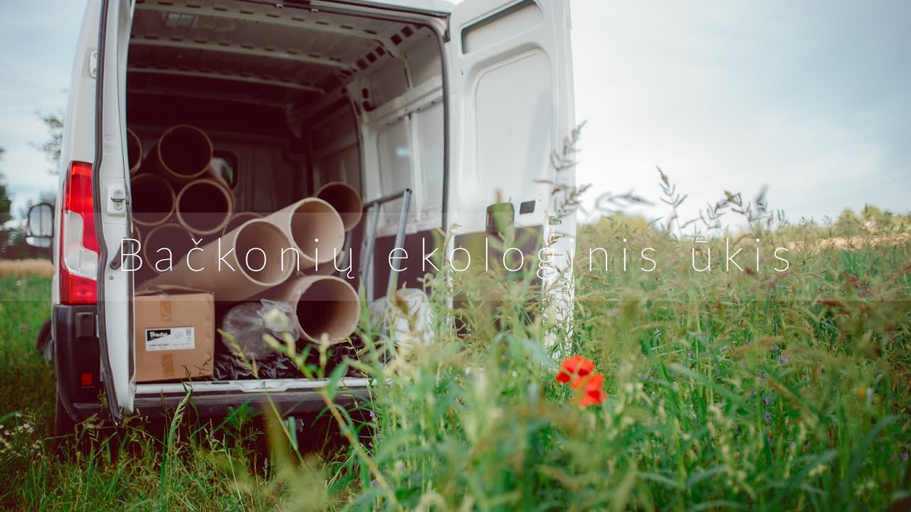 Angaro pamatų betonavimas. Bačkonių ekologinis ūkis