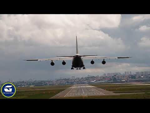 #TBT: Pouso do Antonov An-124-100