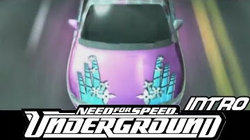 Need for Speed: Underground | Intro | Eclipse GSX and Supra MK4