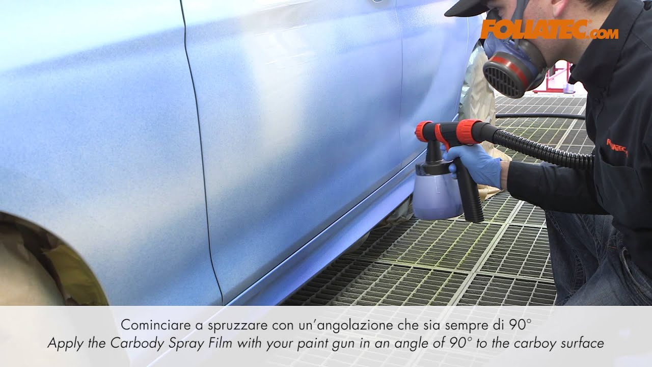 FOLIATEC Video Pellicola spray per carrozzeria powered by WAGNER 