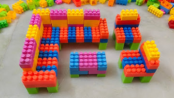 Satisfying DIY L shaped Sofa /ASMR Building Blocks/block game /lego building fun#asmr#buildingblocks