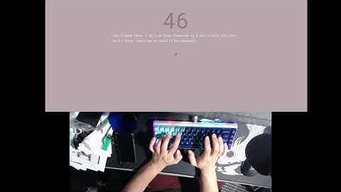 TKC Portico Sound Test w/ Lubed Otemu Sky Blue switches