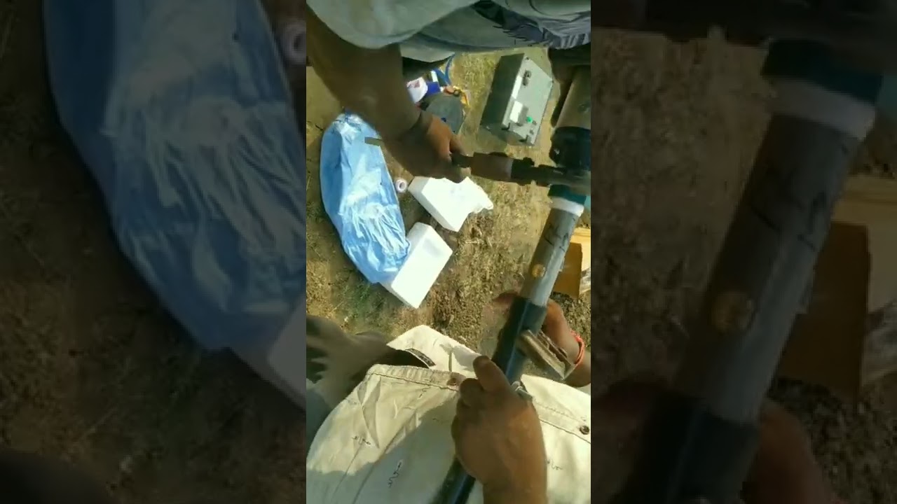 ఒక్కనిమిషంలో సబ్మెర్సిబుల్ మోటర్ బిగించడం తెలుసుకోండి. How to install#submersible motor in 1 minute