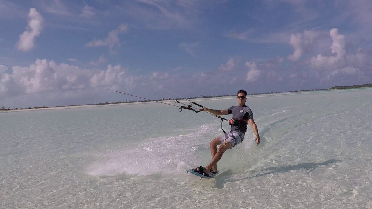 kiteboarding in Exuma