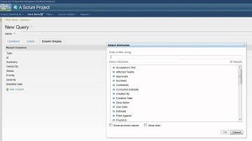 Work item query results enhancements in Rational Team Concert