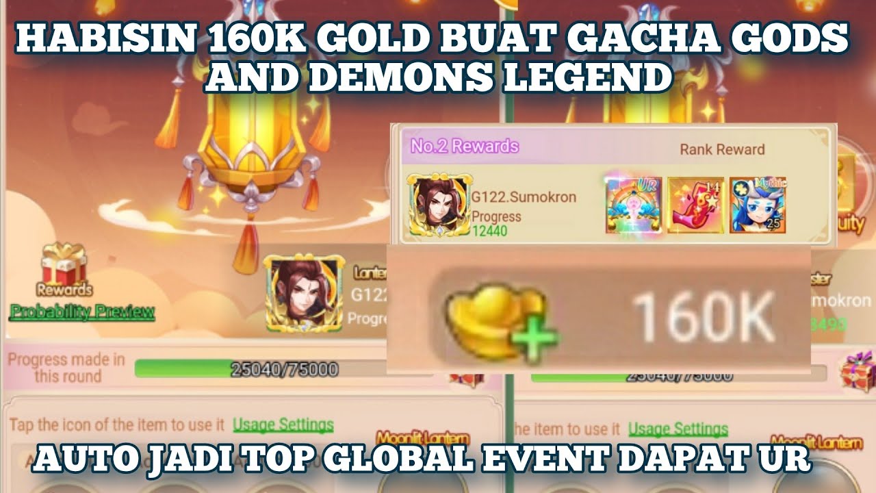 Habisin 160K Gold Buat Gacha Gods And Demons Legend 2023 ! Tips Terbaru Gods And Demons Legend
