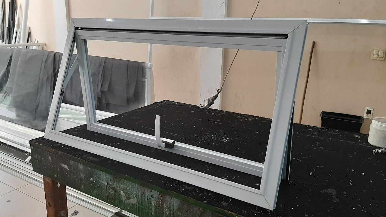 JANELA MAXIM-AR (COMO CORTAR E MONTAR BASCULANTE MAXIAR DA LINHA SUPREMA)