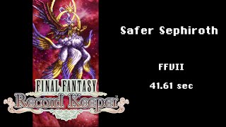 Final Fantasy Record Keeper - Safer Sephiroth (FF VII Crystal Dungeon) 41.61s (60 FPS) screenshot 5