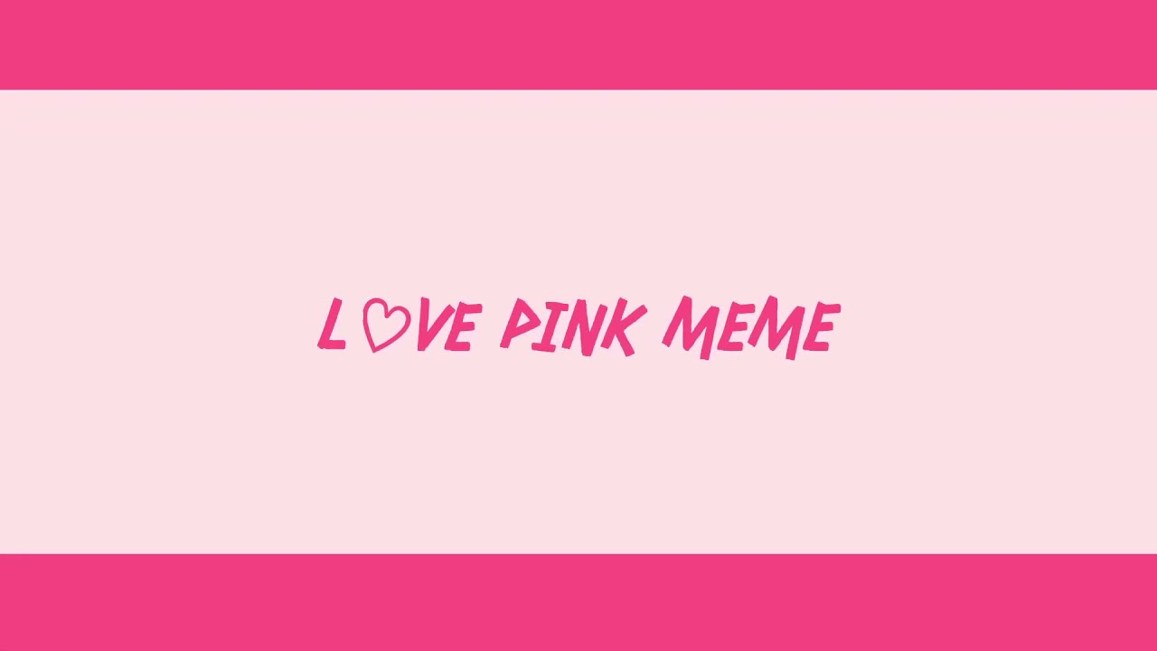 Pink Meme Background
