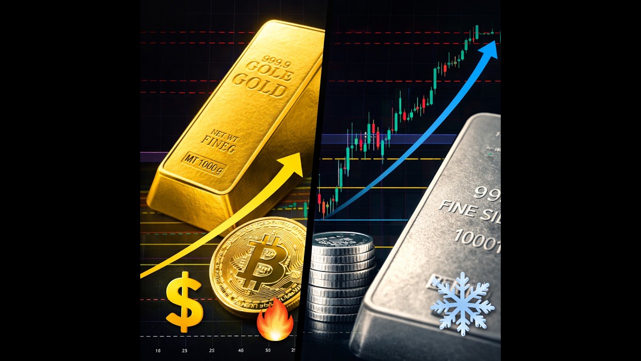 البيتكوين يرتفع والذهب والفضة يتماسكان والاسواق تنظر بيانات يوم  الجمعة القادم...