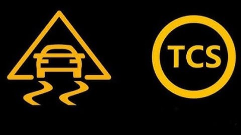 TRACTION CONTROL SYSTEM TCS WARNING LIGHT THAT STAYS ON OR FLASHING | WHAT IT MEANS AND WHAT TO DO