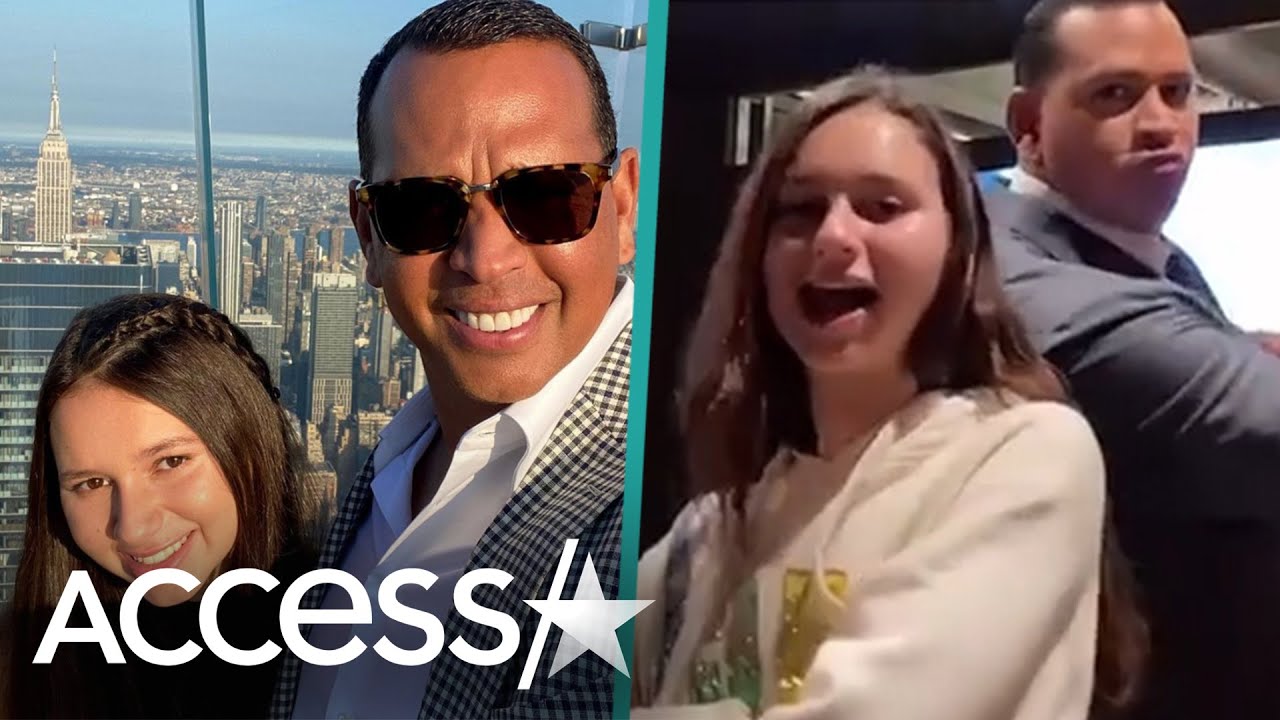 Alex Rodriguez & Daughter Nail Jennifer Lopez's ‘PaTi’ Challenge