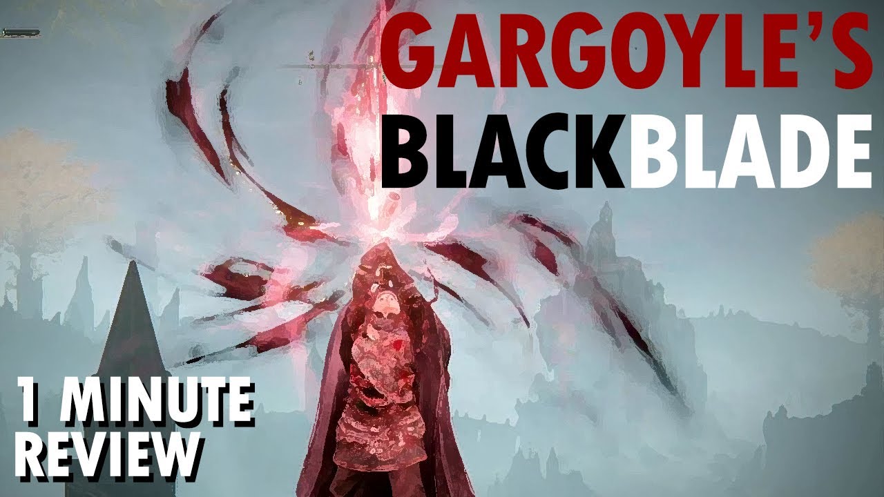 Черный клинок горгульи: Силой Серого Черепа | Elden Ring | 1-минутный обзор