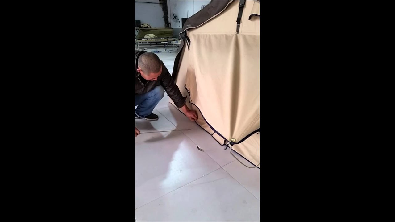 window rod for roof top tent YouTube