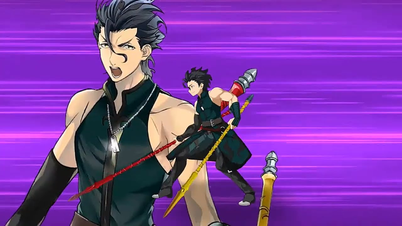 FGO Lancer Diarmuid Ua Duibhne Noble Phantasm Animation Stage 3rd Third Ascension NP Showcase