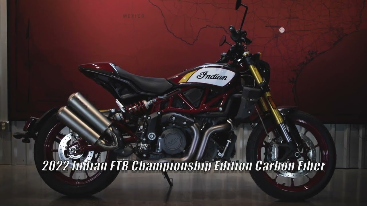 2022 Indian Motorcycle FTR Championship Edition Carbon Fiber at Woods Indian Motorcycle